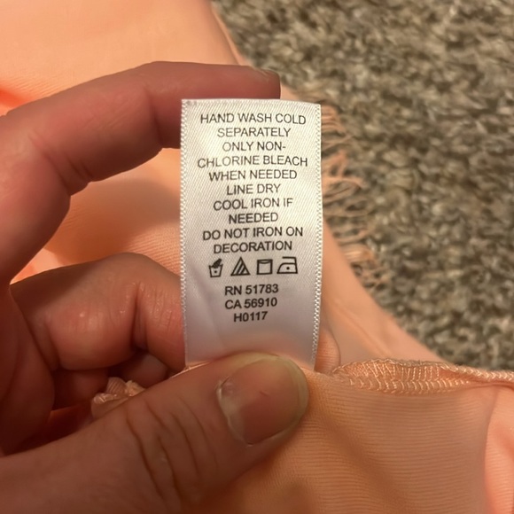 Maurice’s Peach Lace Women Top size XXL - Picture 11 of 11